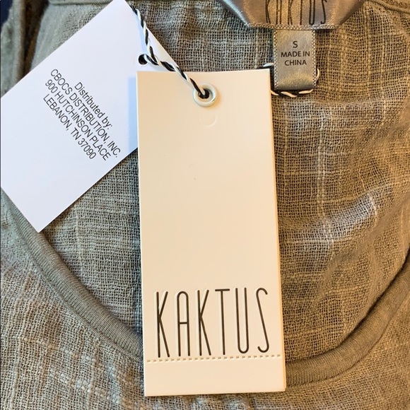 KAKTUS•MIXED MEDIA TUNIC - Picture 8 of 10
